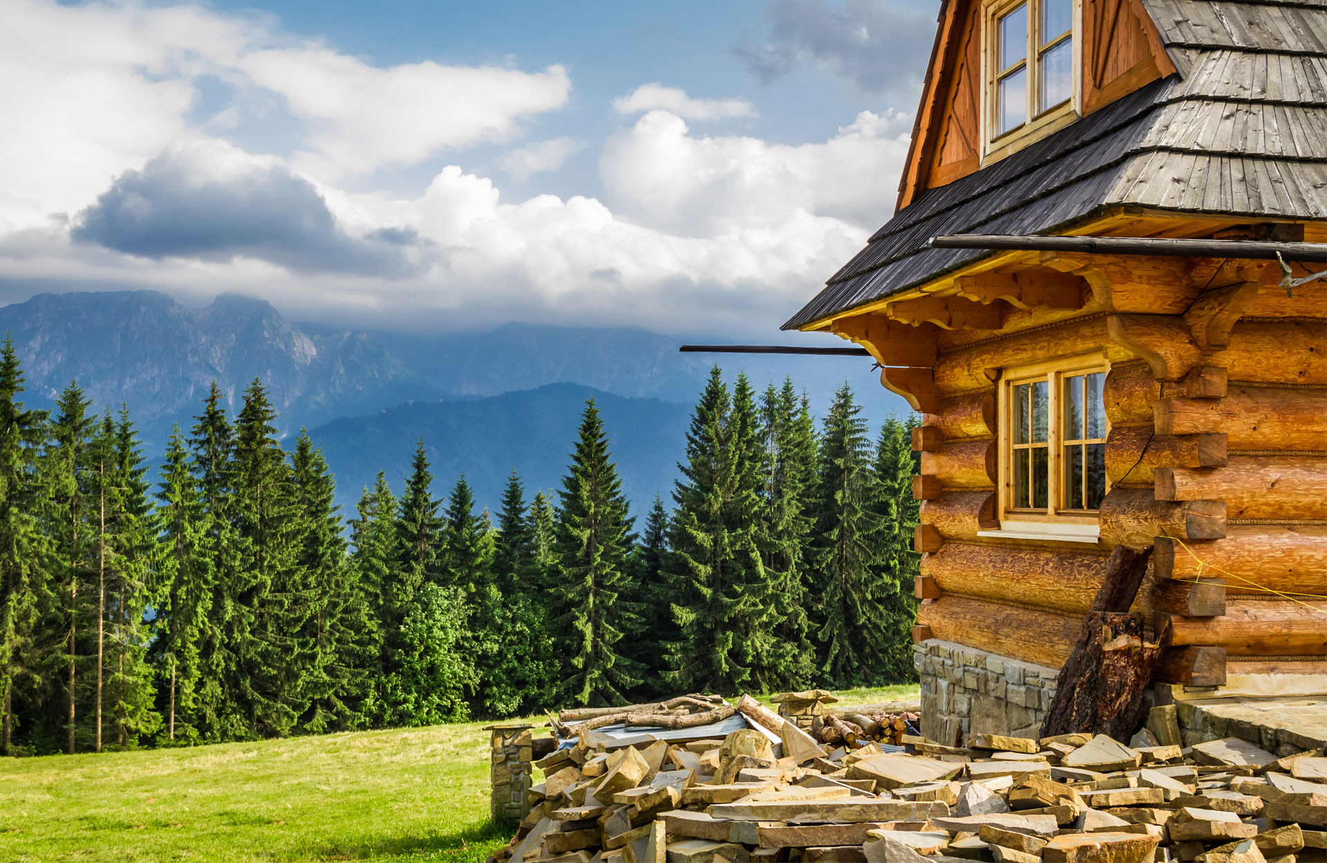 log homes in Gatlinburg TN